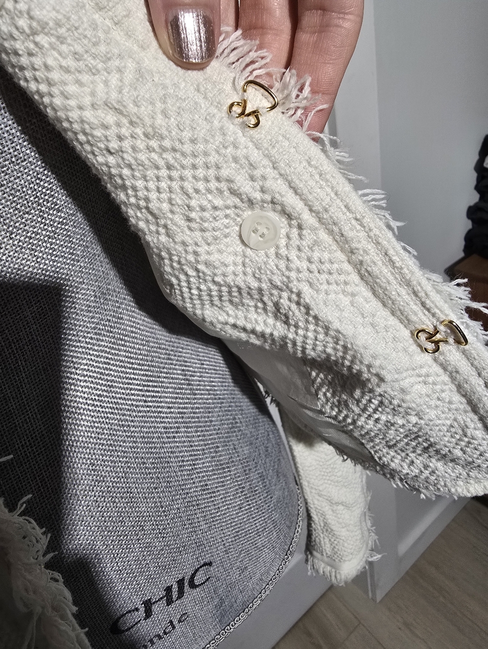 VERONICA BEARD Betsy Lace Back Jacket - Picture 5 of 9